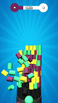 3D Color Shooting Casual Mobile Game