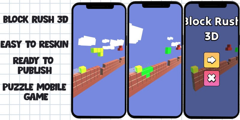 3D方块冲刺 3D方块冲刺
