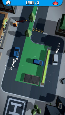 3D交通汽车停车