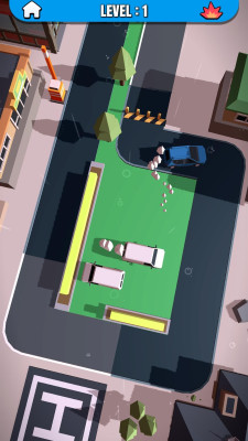 3D交通汽车停车