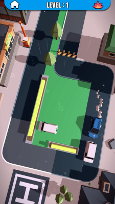 3D交通汽车停车