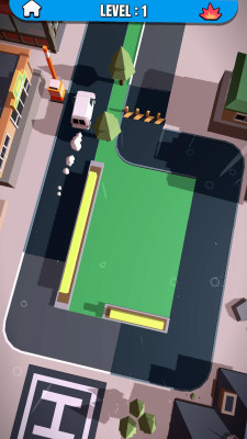 3D交通汽车停车