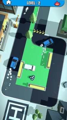 3D交通汽车停车