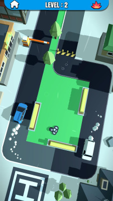 3D交通汽车停车