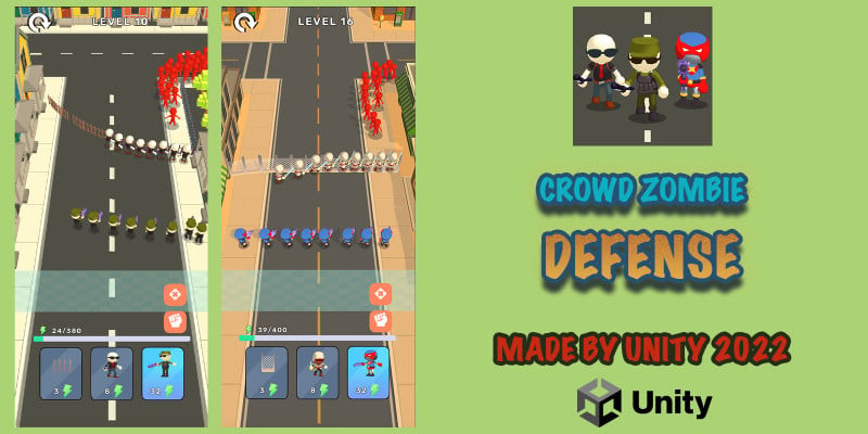 Crowd Zombie Defense Template Crowd Zombie Defense Template