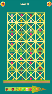 Complete template for watermelon capybara puzzles