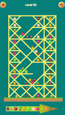 Complete template for watermelon capybara puzzles