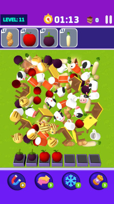 Fruit matching template