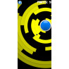 Circle game compatible with Android and iOS systems