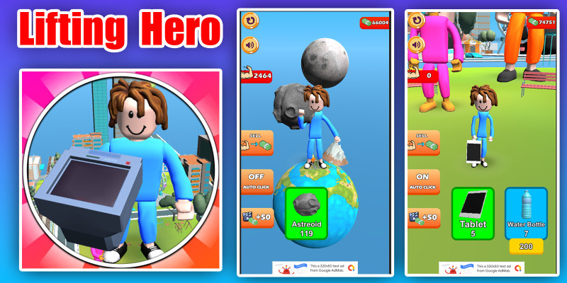 3D Weightlifting Hero Game 3D Weightlifting Hero Game