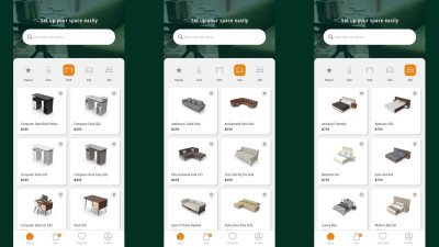Modern AR Furniture Shopping Unity Template