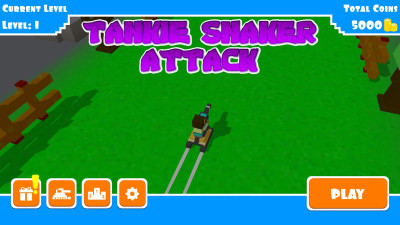 Tank Snake Attack Game Template