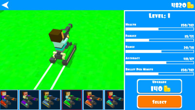 Tank Snake Attack Game Template