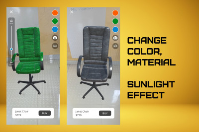 Complete AR Furniture Template in Unity3D