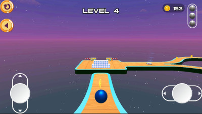 3D天空滚球游戏