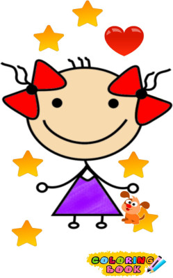Children's Portrait Coloring and Painting Games
