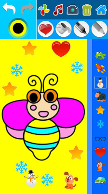 Children's Portrait Coloring and Painting Games