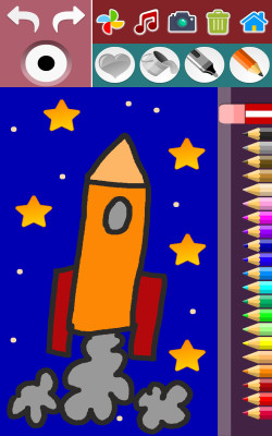 Children's Portrait Coloring and Painting Games