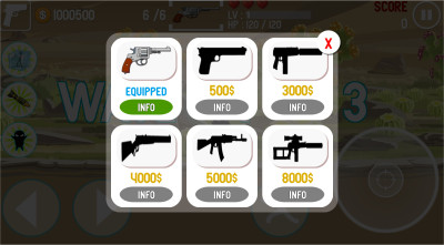 迷你英雄生存射击游戏模板