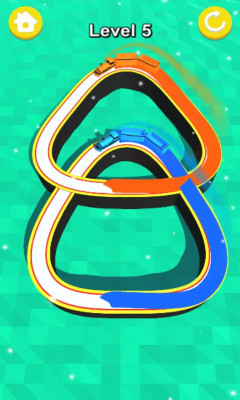 3D Track Train Game
