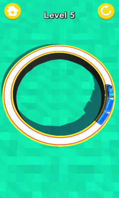 3D Track Train Game