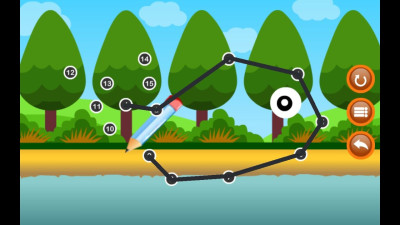 Edokida Point-to-Point Water Games for Kids