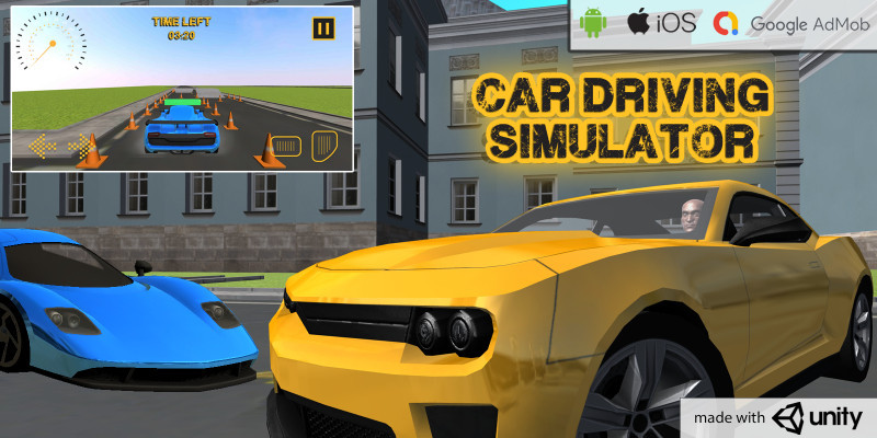 Sports Car Driving School Simulator (Unity3D Version)