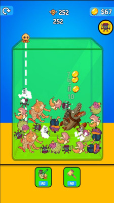 Brain Rot Merge and Elimination Puzzle Game