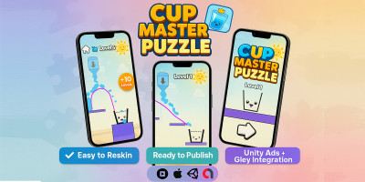 Cup Master Puzzle Mobile Game