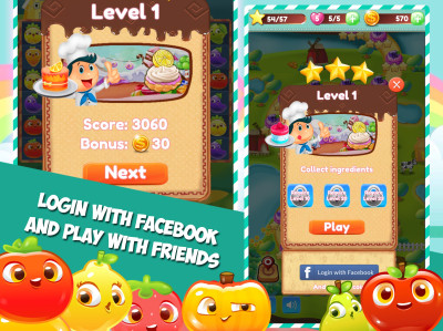 Happy Farm Match-3 Legends