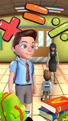小学奔跑