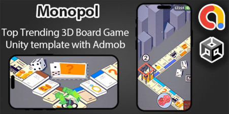 Monopoly 3D Board Game Template