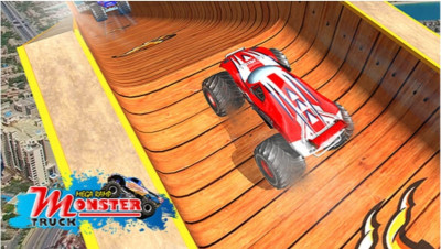 3D Monster Truck Stunt Game