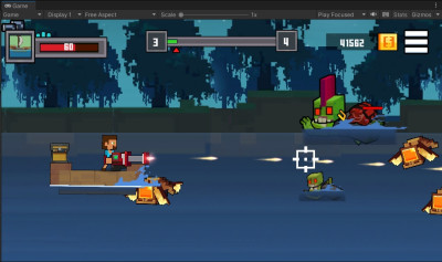 Source code of "Block Building Monster Shooting" game
