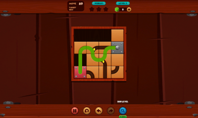 Ball Maze Grid Puzzle Game