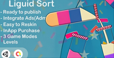 《液体排序》（完整 Unity 游戏 + AdMob 广告集成）