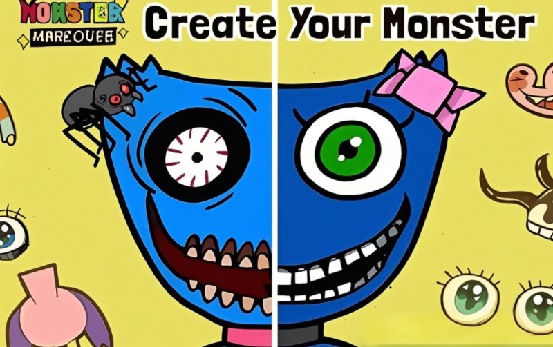 怪物 makeover：混合怪兽