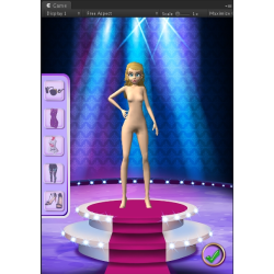 《模特装扮 3D – 时装秀》游戏