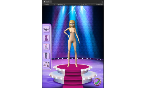 《模特装扮 3D – 时装秀》游戏