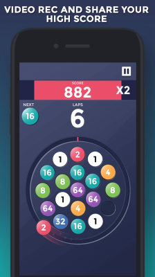 Milestone 2048数字转盘游戏