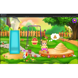 《婴儿娃娃屋清洁》游戏
