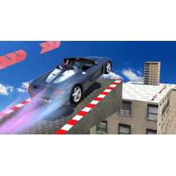 《疯狂城市车顶跳跃》