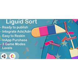 《液体排序》（完整 Unity 游戏 + AdMob 广告集成）