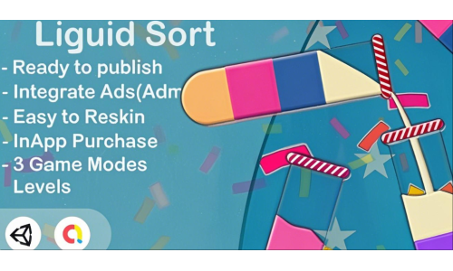 《液体排序》（完整 Unity 游戏 + AdMob 广告集成）