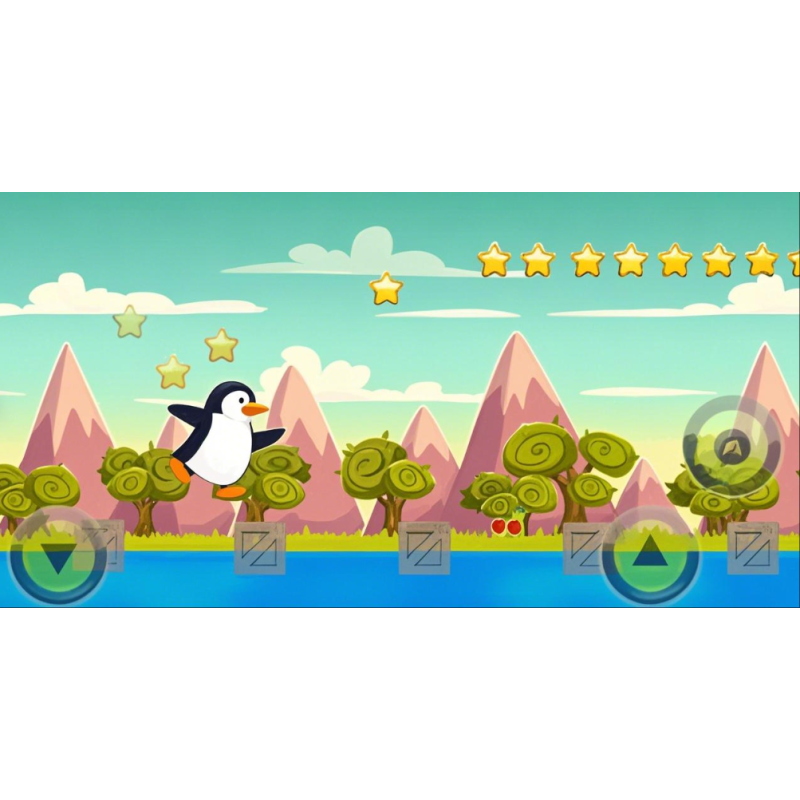 《企鹅大冒险》完整 Unity 游戏