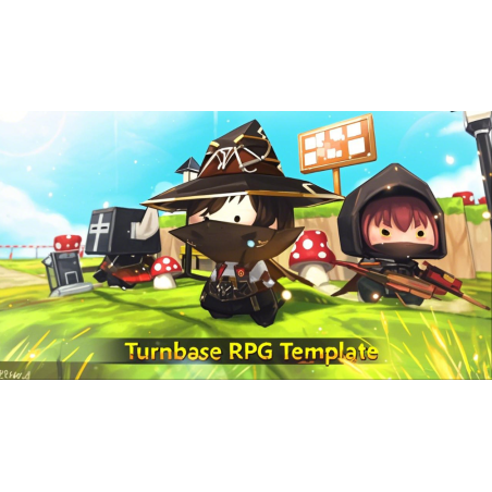 Turnbase RPG Template-v1.26 ：Unity最佳回合制 RPG 模板