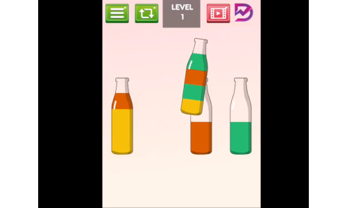 《水排序谜题》完整 Unity 项目