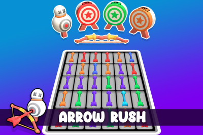 Arrow Speed Rush: Hyper-Casual Click Shooting Game