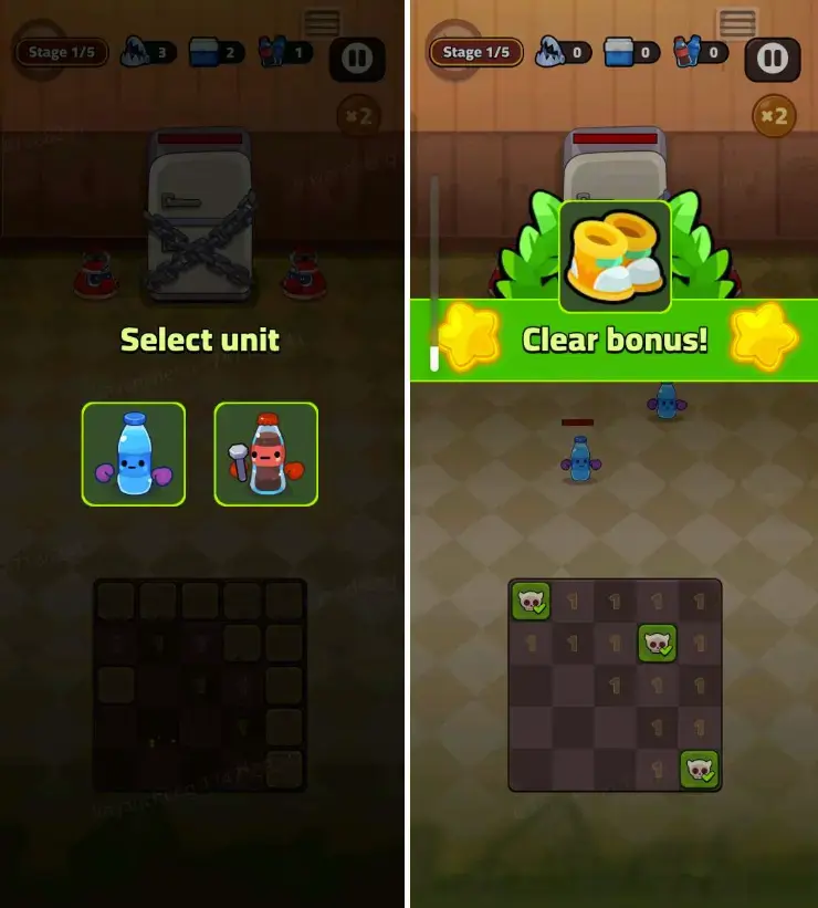 扫雷+合成？这款放置塔防有点东西 - 《Bottle Battle》产品分析