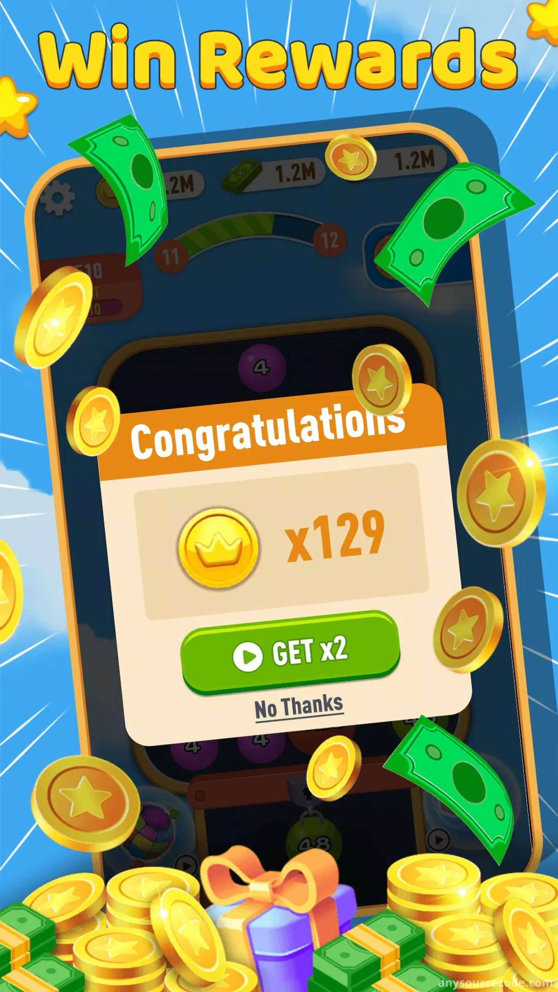 2048 合并球 | 现金应用